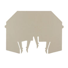 Placa De Separación Del Bloque De Terminales 86x62mm - 1058800000 [2 Piezas]