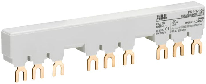 ABB Sistema De Barra Colectora Trifásico MS116/132 65A 690V - 1SAM201906R1113