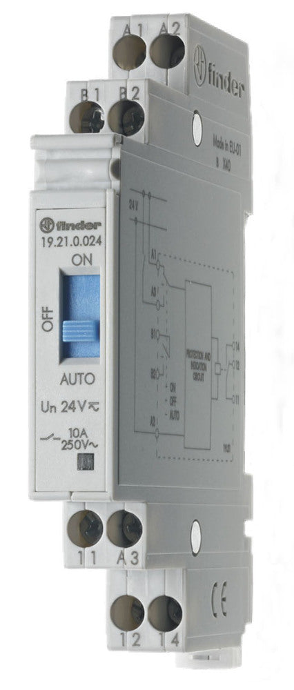 Módulo De Relé Indicador De Estado Auto Apagar Encender 24V 10A - 19.21.0.024.0000