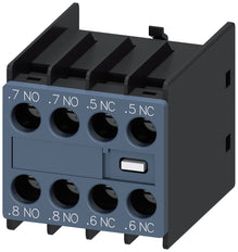 Siemens 3RH2911-1FC22 Bloque De Interruptor Auxiliar 2NO+2NC - 3RH29111FC22