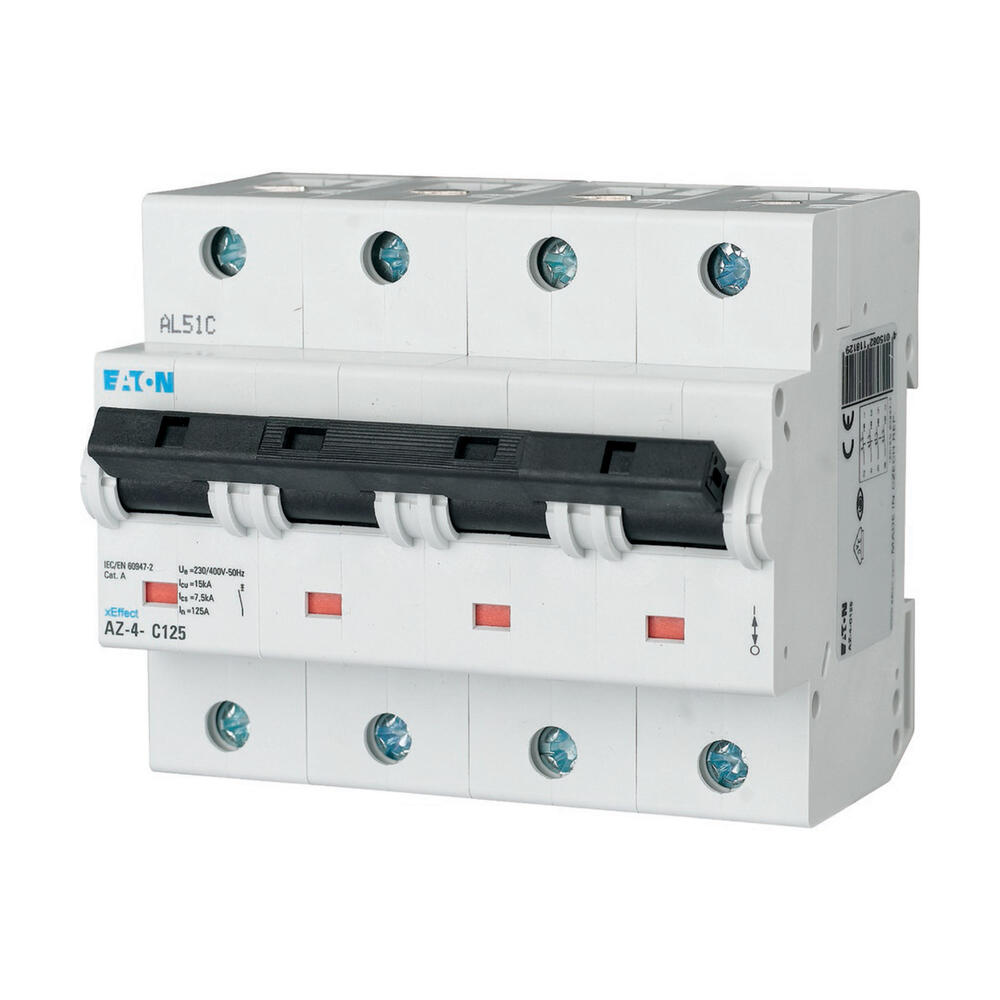 Eaton AZ-4-C80 Interruptor Automático MCB De 4 Polos 80A - 211802