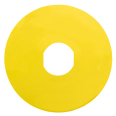 Etiqueta De Parada De Emergencia Schneider Electric 90mm Amarillo - ZBY8101 [2 Piezas]