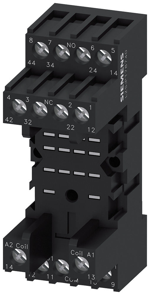 Siemens PT Relé Zócalo 4 Cambio Contactos - LZS:PT78740