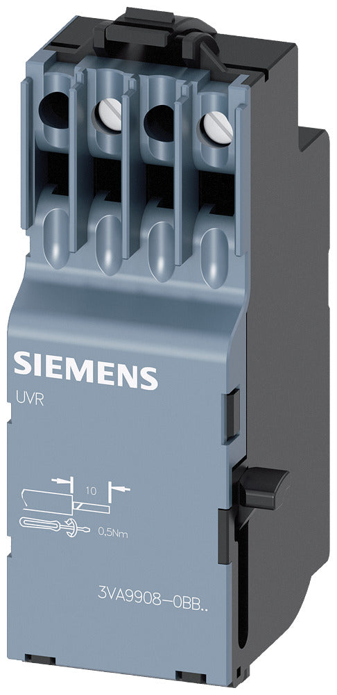 Siemens 3VA9908-0BB11 Liberación De Baja Tensión 24 V CC - 3VA99080BB11