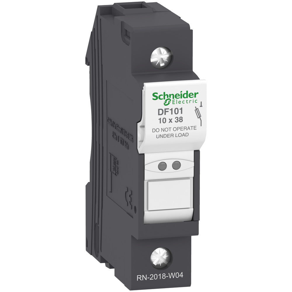 Schneider Electric TeSys DF101 Portafusible Monopolar 32A - DF101 [12 Piezas]
