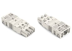 Conector Blanco WAGO De 3 Polos Con Carcasa De Alivio De Tensión - 770-133 [2 Piezas]