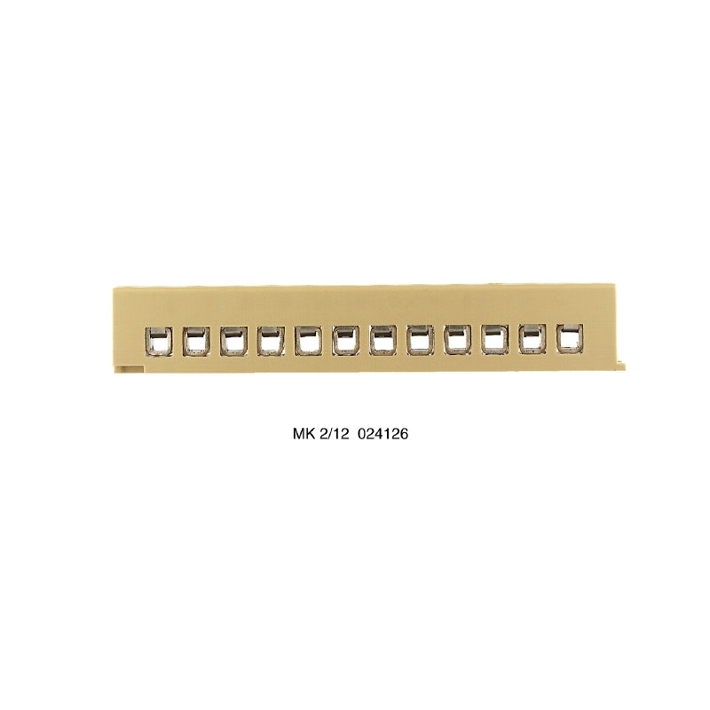 Regleta De Terminales Multipolares 2.5mm² Conexión A Tornillo - 0241260000