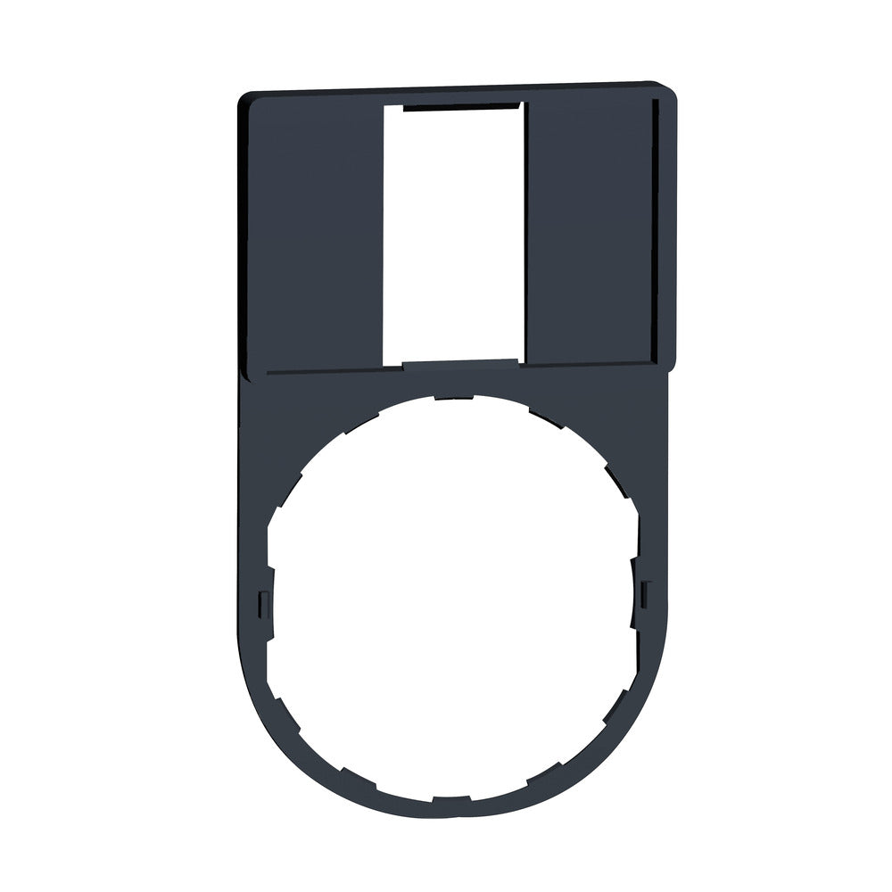 Schneider Electric Harmony Soporte De Leyenda 30x50mm Negro - ZBZ33 [10 Piezas]