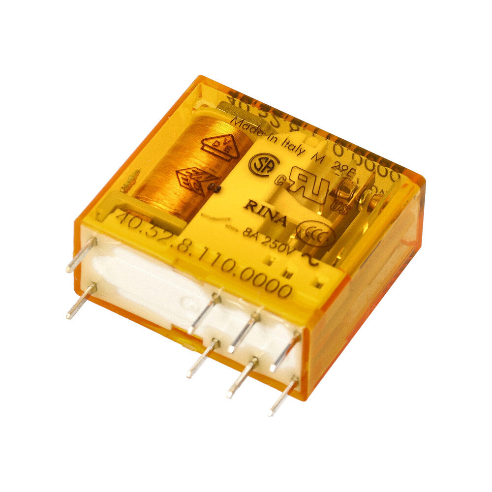 Finder 40.52 Relé PCB 8A 110VAC 2CO AgNi - 40.52.8.110.0000