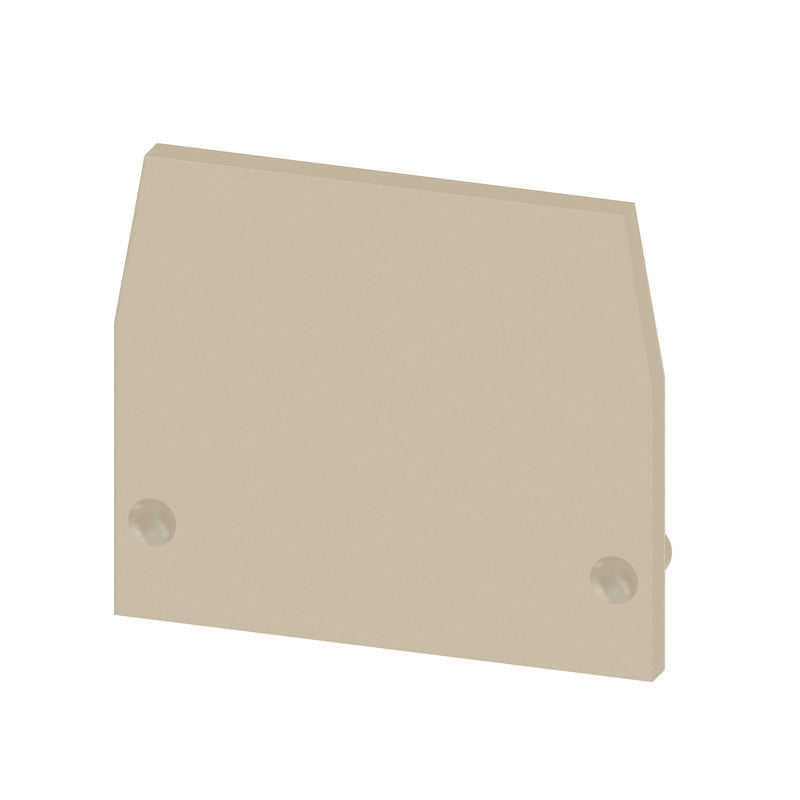 Placa Final Bloque De Terminal Protección 22,5 X 1,5 Mm Beige - 0340560000 [20 Piezas]