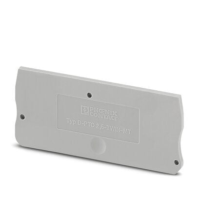 Phoenix Contact Tapa D-PTC 2.5-TWIN-MT Gris - 3270100 [50 Piezas]