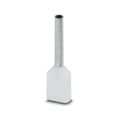 Phoenix Contact Terminal De Doble Hilo 0.5mm² Blanco 10mm - 3203309 [100 Piezas]