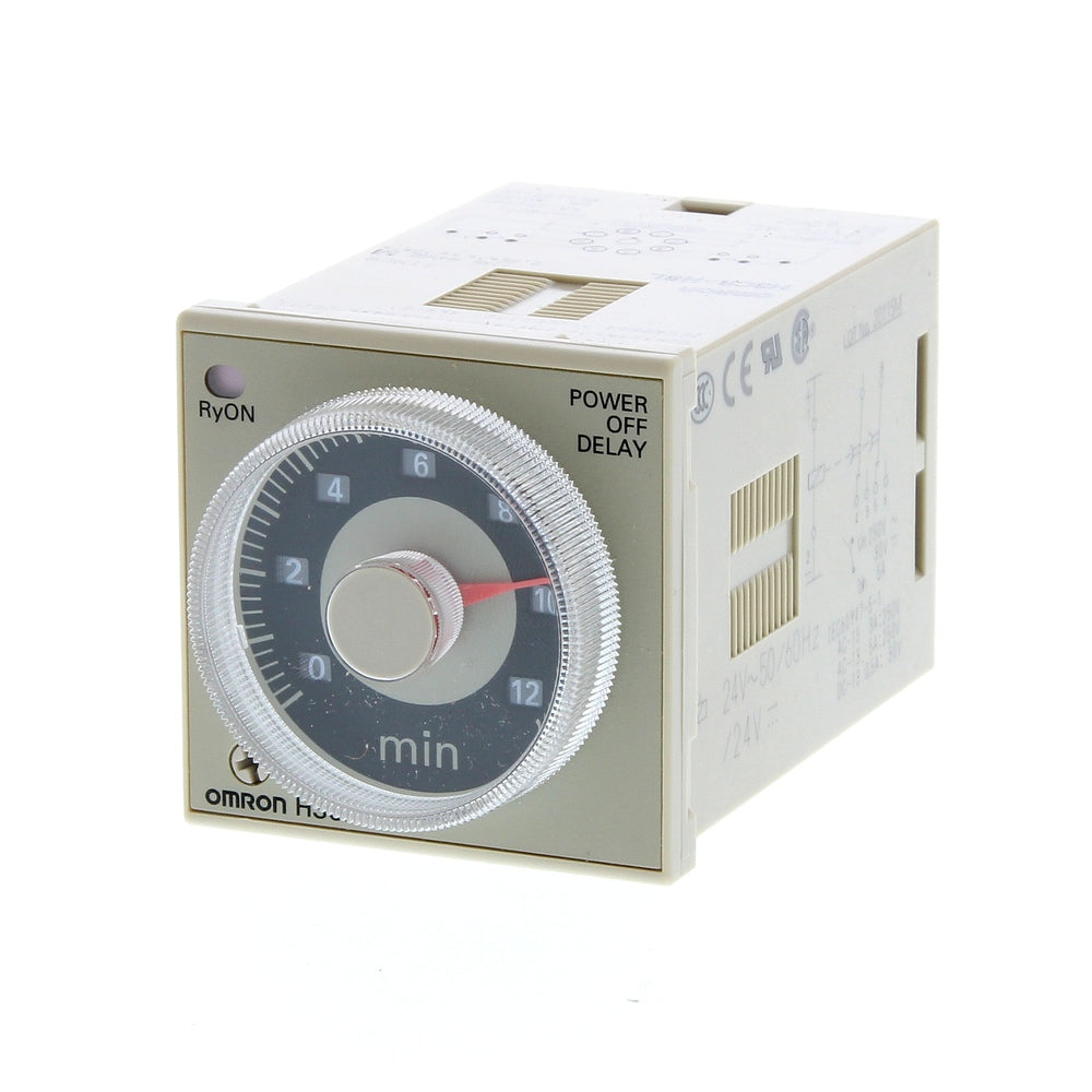 Omron H3CR Relé Temporizador Multifuncional 48x48mm - H3CR8096C
