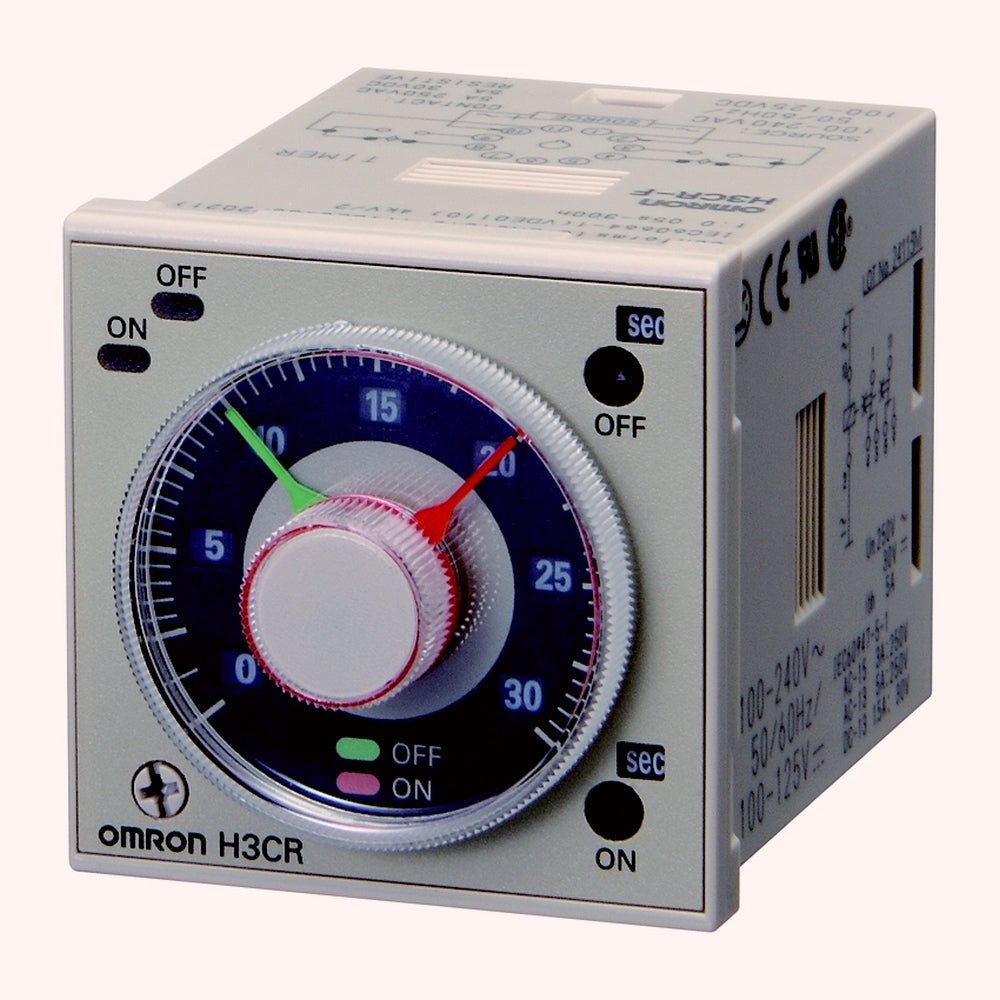 Omron H3CR-F8 Relé De Temporizador Doble 100-240V CA/CC - H3CR8003C