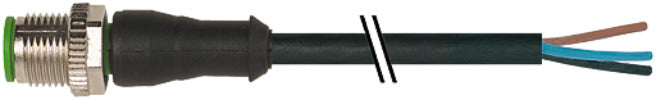 Murrelektronik Cable De Sensor M12 Macho 5x0.34 5M PUR - 7000-12041-6350500