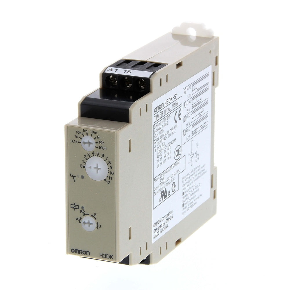 Omron H3DK-S1 Módulo De Temporizador Multirango 24-240V - H3DK6003D