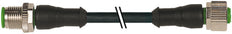 Cable De Sensor De Doble Extremo M12 5m PUR Negro - 7000-40041-6350500