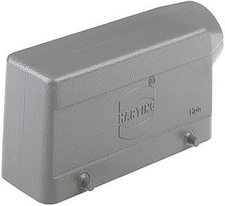 Harting 24B Perfil Bajo Entrada Lateral Capucha PG21 - 09300241520