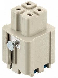 Harting Han 3A Femenino Inserto De Cierre Rápido 10A - 09200032733