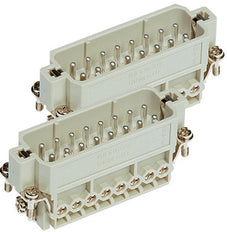 Han A 32-Contacto Macho Inserto Tornillo Terminal 16A - 09200162613