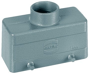 Harting 16B Capucha De Bajo Perfil PG21 Aluminio Fundido - 09300161420