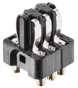 Harting Han 6-Pin Conector Industrial Femenino Inserto - 09700062813