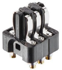 Harting Han 6-Pin Conector Industrial Femenino Inserto - 09700062813