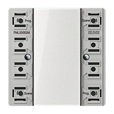 Jung Enet Transmisor Inalámbrico De Pared De 2 Canales Serie LS - FMLS5002M