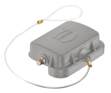 Harting Han 6B Tapa Metálica IP65 - 09300065427