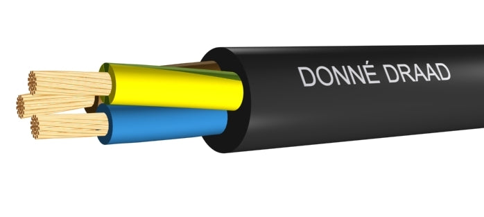 Cable De Vinilo Negro VMVL Eca 2x1mm² 90°C 100M - D15166 [100 Metros]