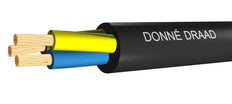 Cable De Vinilo Negro VMVL Eca 2x1mm² 90°C 100M - D15166 [100 Metros]
