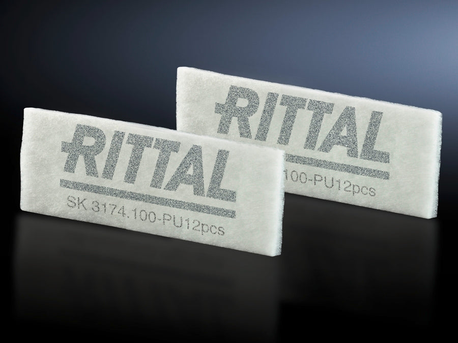 Rittal SK Alfombrilla Filtrante Para Ventilación De Techo 3138 3139 Serie - 3174100 [12 Piezas]