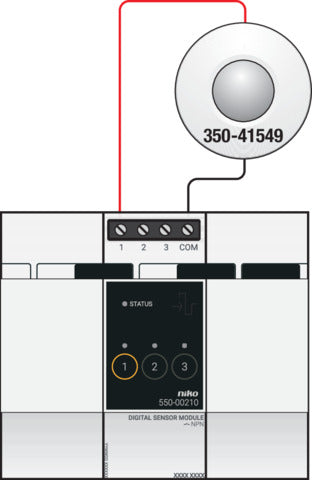 Niko Detector De Movimiento 360° 24V Con Contacto Libre De Potencial - 350-41549
