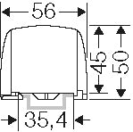 Hensel KKL 54 Terminal De Rama De Línea Principal De 5 Polos 1.5-25mm² - KKL 54