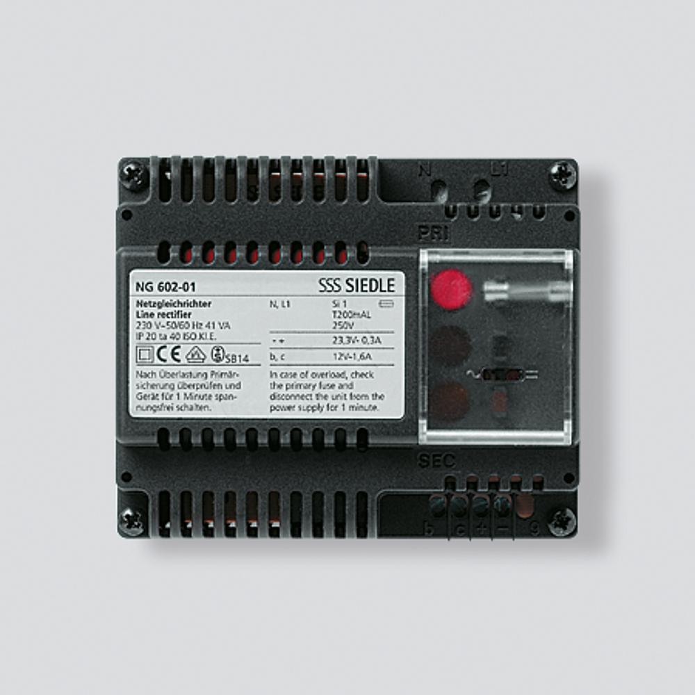 Siedle NG 602-01 Unidad De Alimentación De Riel DIN - 200033585-00
