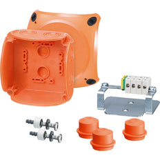 Caja De Conexiones Hensel FK 0402 IP65 5P Resistente Al Fuego - FK 0402