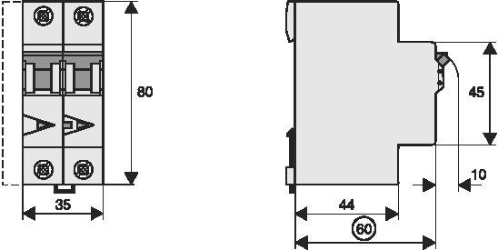 Eaton 2P Rcbo Interruptor Diferencial 16A 30mA Tipo B - 170881