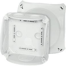 Caja De Conexiones Hensel IP66 130x130mm Con Cerraduras Rápidas - DK 0600 G