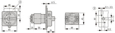 Serie T0 Interruptor Principal De 20A A 3 Polos Con Función De Parada - 083961
