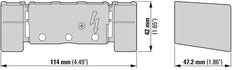 Eaton P3 Cubierta De Terminales De 3 Polos Para Desconectadores - 021999