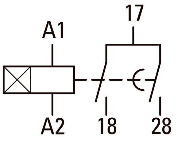 Eaton ETR4-51-A Estrella Delta Temporizador Relé 24-240V CA/CC - 031884