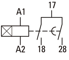 Eaton ETR4-51-A Estrella Delta Temporizador Relé 24-240V CA/CC - 031884
