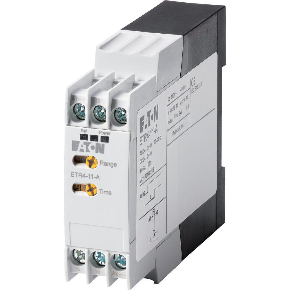 Eaton ETR4-11-A Relé De Retraso Industrial 24-240V - 031882