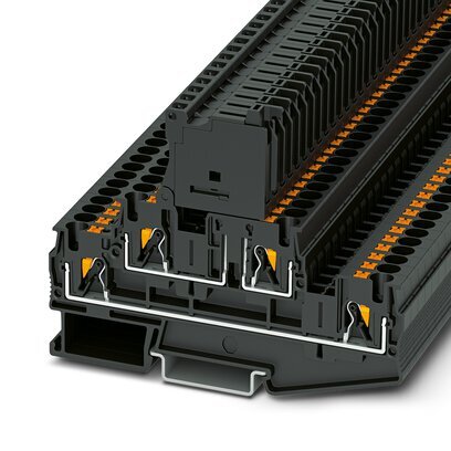 Phoenix Contact PTTB 4 Bloque De Terminal De Fusibles 5x20mm - 3211886 [2 Piezas]