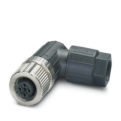 M12 Conector Femenino Angulado De 5 Pines Con Resorte De Bloqueo - 1424653