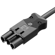 Cable De Conexión Macho De 2 Polos LV9 50cm 0.75mm2 - 99986305 [2 Piezas]