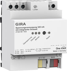Gira OneKNX Fuente De Alimentación 320mA Con Choke Integrado - 212200