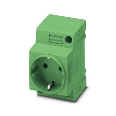 Phoenix Contact Enchufe DIN Verde Serie CF - 0804025