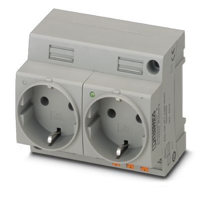 Phoenix Contact Doble Toma Con Indicador LED - 0804049