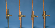 Abrazadera De Varilla De Tierra De Bronce 1/2-5/8 Pulgada Para Conductor De 70mm² - 158160